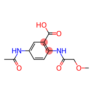 5-acetamido-2-(2-methoxyacetamido)benzoic acid