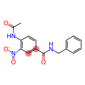 4-ACETAMIDO-N-BENZYL-3-NITROBENZAMIDE