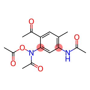 2-ACETAMIDO-4-(N-ACETOXYACETAMIDO)-5-ACETYLTOLUENE