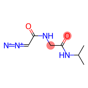 ACETAMIDE,2-((DIAZOACETYL)AMINO)-N-ISOPROPYL-