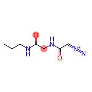 ACETAMIDE,2-((DIAZOACETYL)AMINO)-N-PROPYL-