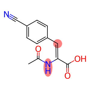 2-ACETAMIDO-(Z)-[P-CYANOCINNAMIC ACID]