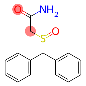 ACETAMIDE,2-[(DIPHENYLMETHYL)SULFINYL]-