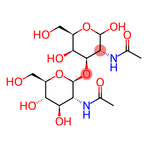 2-ACETAMIDO-2-DEOXY-3-O-(B-D-2-ACETAMIDO-2-DEOXYGLUCOPYRANOSYL)-D-GALACTOPYRANOSE