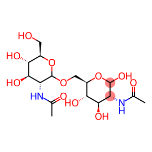 2-acetamido-6-O-(2-acetamido-2-deoxyglucopyranosyl)-2-deoxyglucopyranose