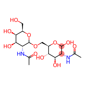 2-acetamido-6-O-(2-acetamido-2-deoxygalactopyranosyl)-2-deoxyglucopyranose