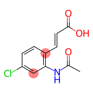 2-ACETAMIDO-4-CHLOROCINNAMIC ACID