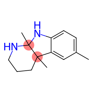 4a,6,9a-Trimethyl-1,2,3,4,4a,9a-hexahydro-9H-pyrido[2,3-b]indole