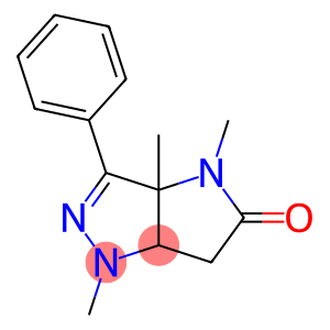 1,3a,4,6a-Tetrahydro-1-methyl-3-phenyl-3a-methyl-4-methylpyrrolo[3,2-c]pyrazol-5(6H)-one