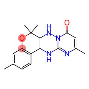 6a,7,12,12a-Tetrahydro-3,6,6,10-tetramethyl-6H,8H-7,7a,11,12-tetraaza-5-oxabenzo[a]anthracen-8-one