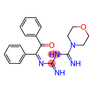 1-(A-BENZOYLBENZYLIDENE)-3-(IMINOMORPHOLINOMETHYL)GUANIDINE