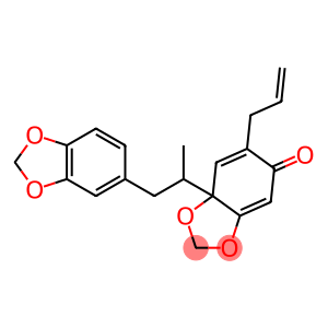 7a-[2-(1,3-Benzodioxol-5-yl)-1-methylethyl]-6-(2-propenyl)-1,3-benzodioxol-5(7aH)-one