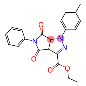 1,3a,4,5,6,6a-Hexahydro-4,6-dioxo-5-(phenyl)-1-(4-methylphenyl)pyrrolo[3,4-c]pyrazole-3-carboxylic acid ethyl ester