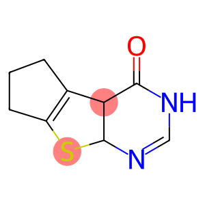 3,4A,5,6,7,8A-HEXAHYDRO-4H-CYCLOPENTA[4,5]THIENO[2,3-D]PYRIMIDIN-4-ONE