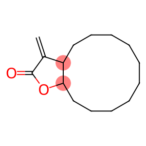 3a,4,5,6,7,8,9,10,11,12,13,13a-Dodecahydro-3-methylenecyclododeca[b]furan-2(3H)-one