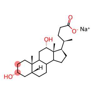 3A,12A-DIHYDROXY-5B-CHOLAN-24-OICACIDSODIUMSALT