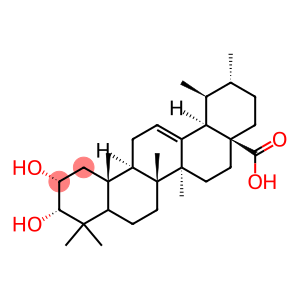 2A,3A-DIHYDROXY-12-URSEN-28-OIC ACID