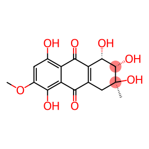 (1A,2A,3A)-1,2,3,5,8-PENTAHYDROXY-6-METHOXY-3-METHYL-1,2,3,4-TETRAHYDROANTHRAQUINONE