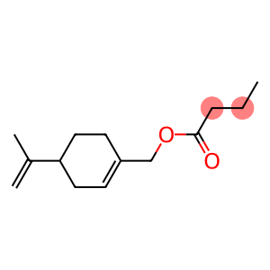 Butyric acid [4-(1-methylethenyl)-1-cyclohexenyl]methyl ester