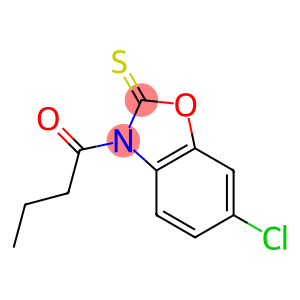 3-butyryl-6-chloro-1,3-benzoxazole-2(3H)-thione