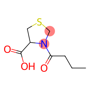 3-butyryl-1,3-thiazolidine-4-carboxylic acid