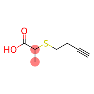 2-(but-3-ynylthio)propanoic acid