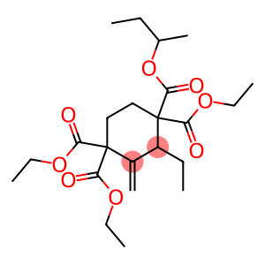 2-Butyl-3-methylenecyclohexane-1,1,4,4-tetracarboxylic acid tetraethyl ester