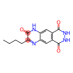 3-Butylpyridazino[4,5-g]quinoxaline-2,6,9(1H,7H,8H)-trione