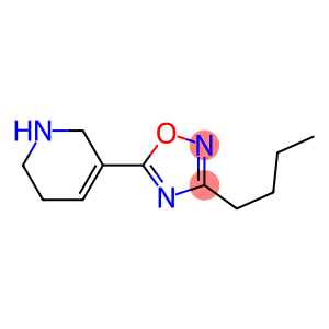 3-Butyl-5-[(1,2,5,6-tetrahydropyridin)-3-yl]-1,2,4-oxadiazole