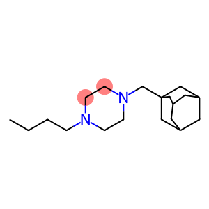 1-Butyl-4-(1-adamantylmethyl)piperazine