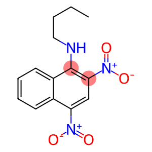 Butyl(2,4-dinitro-1-naphtyl)amine