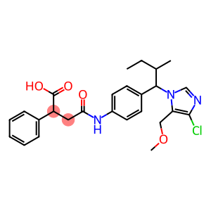 3-[4-(2-Butyl-4-chloro-5-methoxymethyl-1H-imidazol-1-ylmethyl)phenylaminocarbonyl]-2-phenylpropionic acid