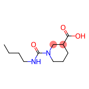 1-[(BUTYLAMINO)CARBONYL]PIPERIDINE-3-CARBOXYLIC ACID