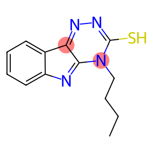 4-BUTYL-4H-[1,2,4]TRIAZINO[5,6-B]INDOLE-3-THIOL