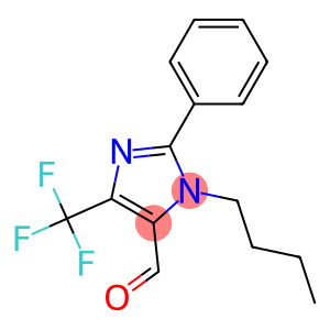 3-BUTYL-2-PHENYL-5-TRIFLUOROMETHYL-3H-IMIDAZOLE-4-CARBALDEHYDE