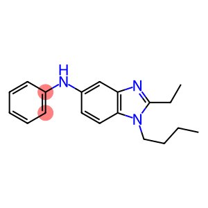 (1-BUTYL-2-ETHYL-1H-BENZOIMIDAZOL-5-YL)-PHENYL-AMINE