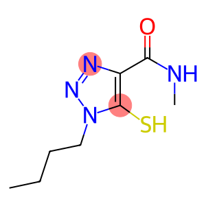 1-BUTYL-5-MERCAPTO-N-METHYL-1H-1,2,3-TRIAZOLE-4-CARBOXAMIDE