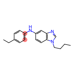 (1-BUTYL-1H-BENZOIMIDAZOL-5-YL)-(4-ETHYL-PHENYL)-AMINE