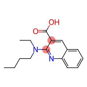 2-[butyl(ethyl)amino]quinoline-3-carboxylic acid