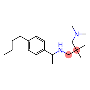 [1-(4-butylphenyl)ethyl]({2-[(dimethylamino)methyl]-2-methylpropyl})amine