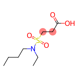 3-[butyl(ethyl)sulfamoyl]propanoic acid