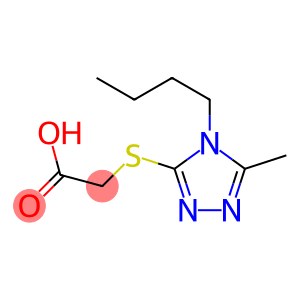 2-[(4-butyl-5-methyl-4H-1,2,4-triazol-3-yl)sulfanyl]acetic acid