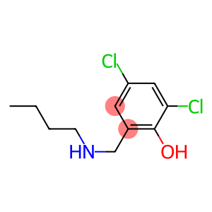 2-[(butylamino)methyl]-4,6-dichlorophenol