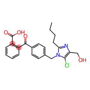 2-[4-(2-Butyl-4-hydroxymethyl-5-chloro-1H-imidazol-1-ylmethyl)benzoyl]benzoic acid