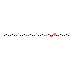 Butyl[2-[2-[2-[2-(pentyloxy)ethoxy]ethoxy]ethoxy]ethoxy]silane