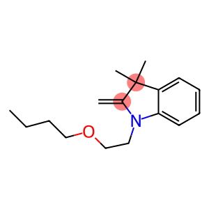 1-(2-Butoxyethyl)-3,3-dimethyl-2-methyleneindoline