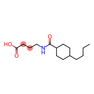 4-[(4-butylcyclohexyl)formamido]butanoic acid