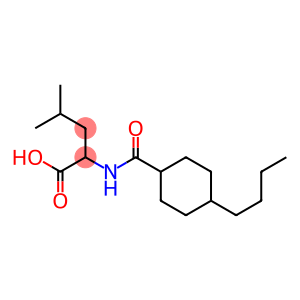 2-[(4-butylcyclohexyl)formamido]-4-methylpentanoic acid