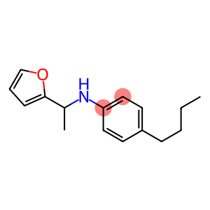 4-butyl-N-[1-(furan-2-yl)ethyl]aniline