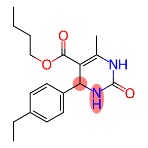 butyl 4-(4-ethylphenyl)-6-methyl-2-oxo-1,2,3,4-tetrahydro-5-pyrimidinecarboxylate